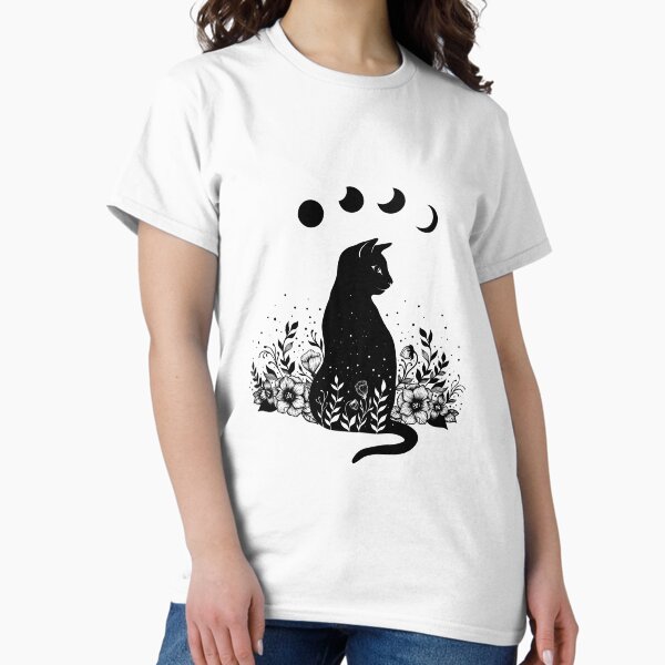 Item preview, Night Garden Cat designed and sold by episodicDrawing.