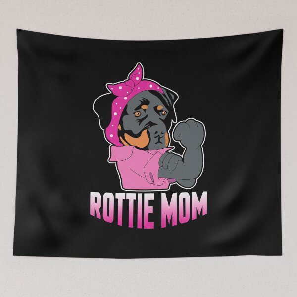 Item preview, rottie mom rottweiler mama pet dog gift designed and sold by redshirtz.