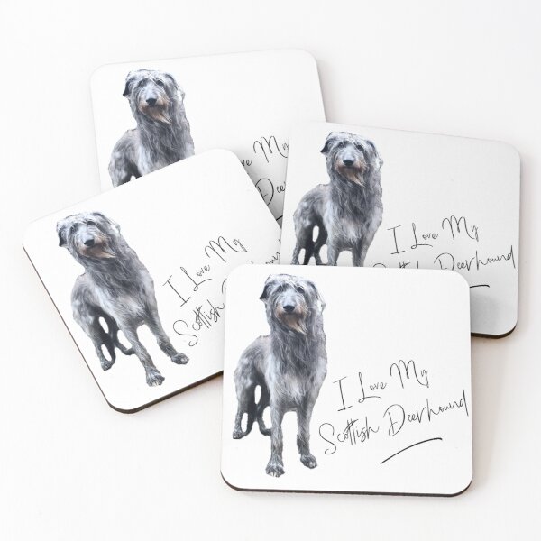 Item preview, I Love My Scottish Deerhound designed and sold by DeerhoundRhodry.