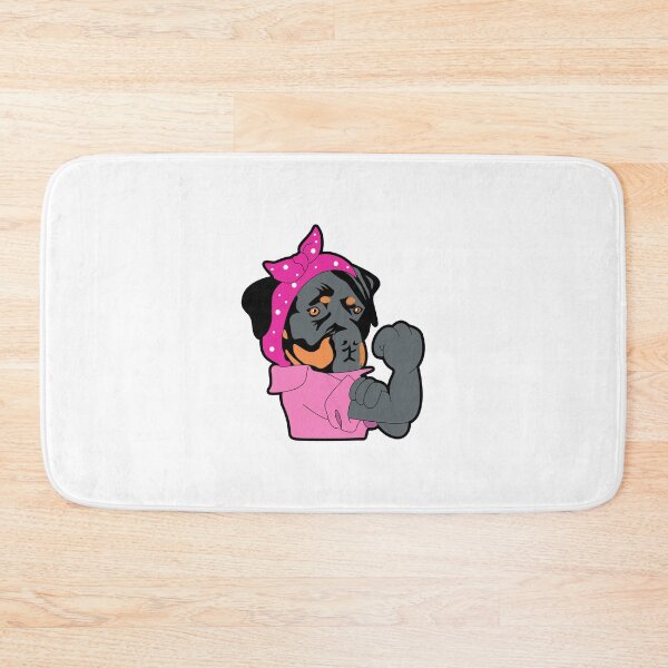 Item preview, Rotweiler Girl dog pet girl woman gift designed and sold by redshirtz.