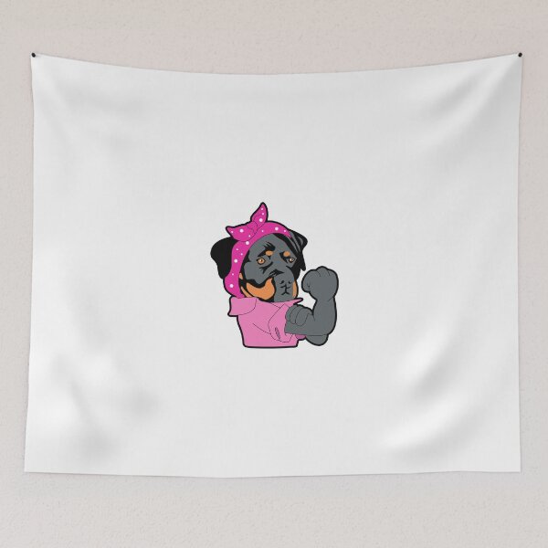 Item preview, Rotweiler Girl dog pet girl woman gift designed and sold by redshirtz.