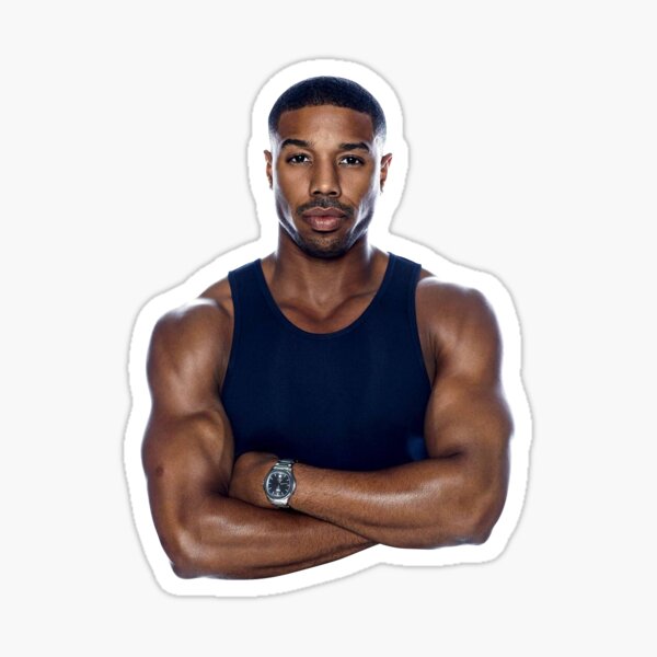 "Michael B Jordan" Sticker For Sale By Rubinator4708 | Redbubble