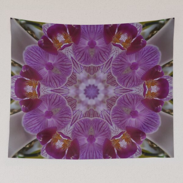 Item preview, Purple Orchid Flower Kaleidoscope designed and sold by JillyBeanDesign.