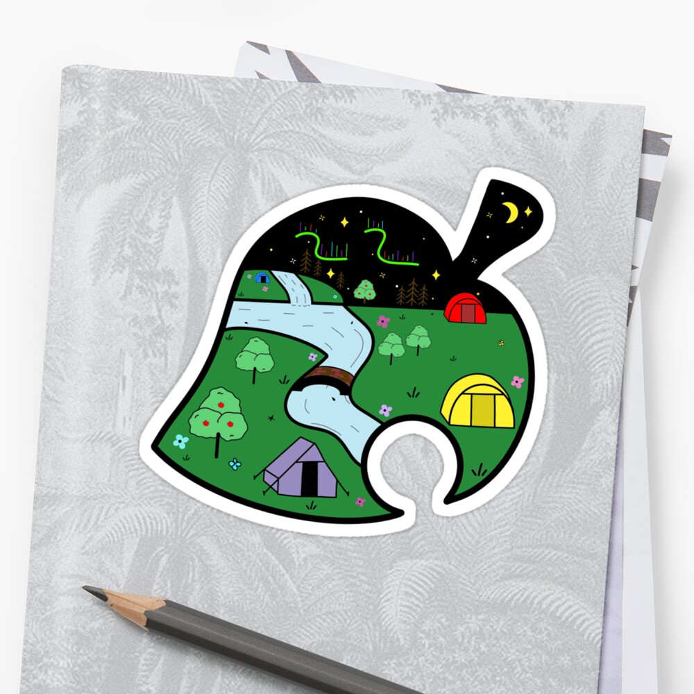 "Animal Crossing New Horizons Leaf" Sticker by FloWynn ...