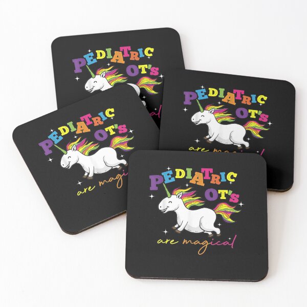Artikelvorschau, Nettes Regenbogen-Einhorn-pädiatrisches ot Ergotherapie-Geschenk-T-Shirt entworfen und verkauft von JonathanHyde.
