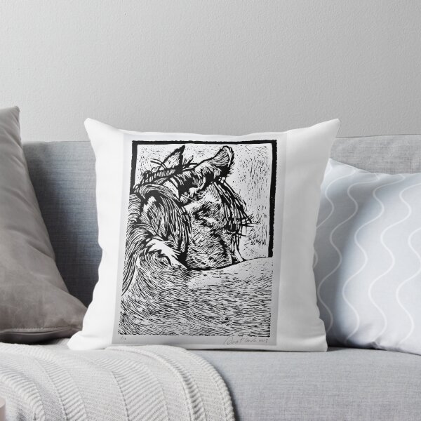 Item preview, The Horse - woodcut print - 2019 designed and sold by Sue Flask.