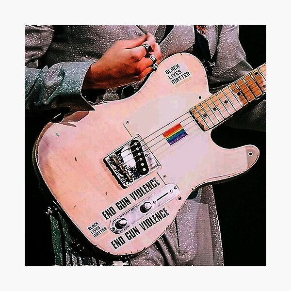Nature Guitar Photographic Print