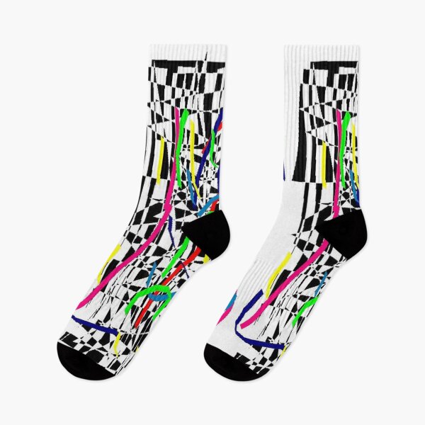 Item preview, Colorful linocut with streamers designed and sold by JRHarshman.