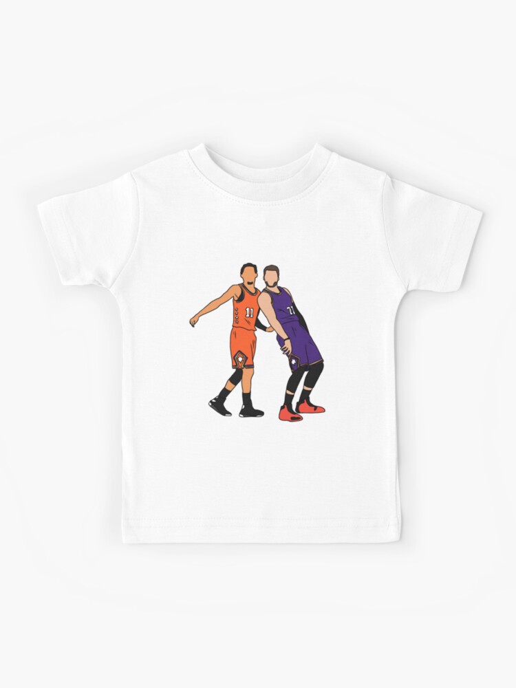 Trae Young And Luka Doncic Half Court Shot Kids T-Shirt for Sale by  RatTrapTees