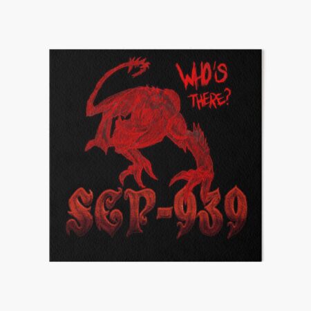 SCP-939 Art Board Print for Sale by opthedragon