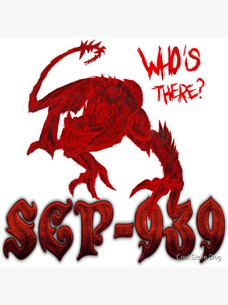 SCP 939 Magnet for Sale by Anti-puff