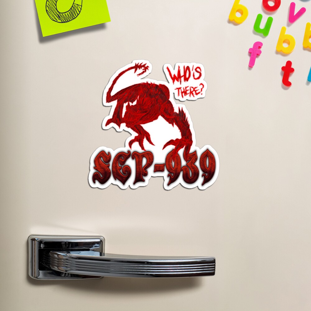 SCP-939 Sticker for Sale by Cool Store Dog