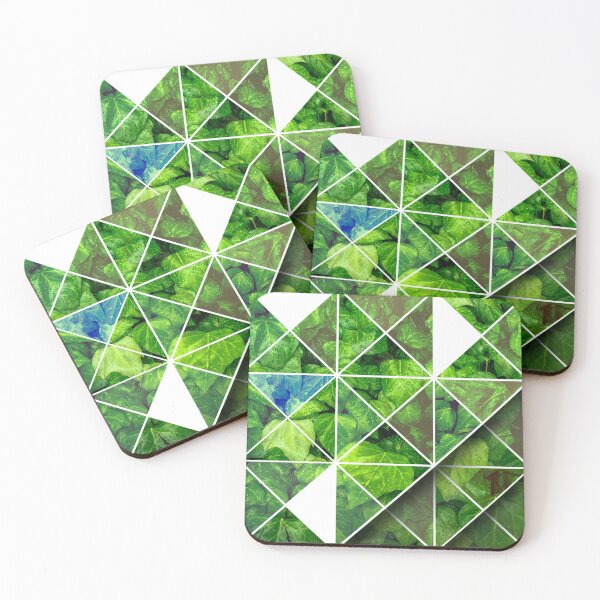 Item preview, Pattern in Nature - Green leaves geometry  designed and sold by SHOT CLASSICS.