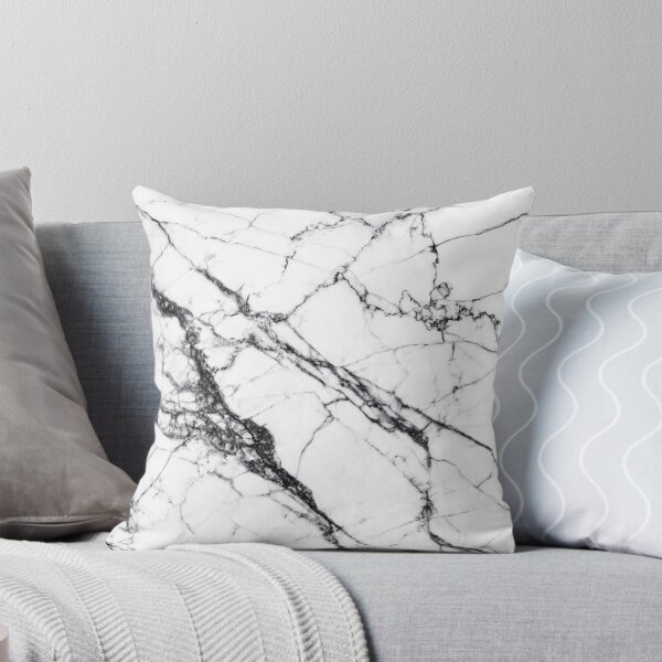 Item preview, Black and White Marble, Modern Marble Print, Luxury Geometric Art, Minimal Scandinavian Abstract Pattern designed and sold by radub85.