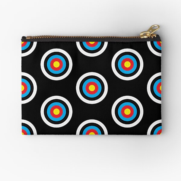 Walking Archery Target Zipper Pouch