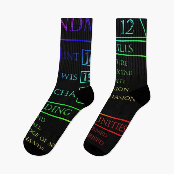Item preview, Grandma Stats - Character Sheet - Rainbow designed and sold by EchoTheBard.