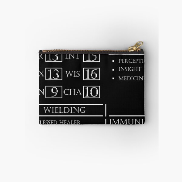Item preview, Paramedic Stats - Character Sheet - White designed and sold by EchoTheBard.
