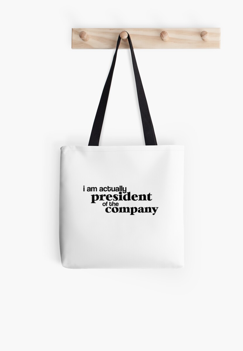 president company bags