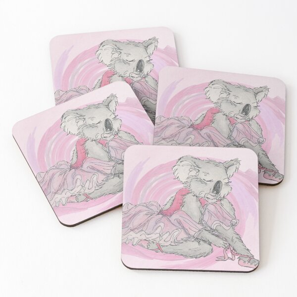 Item preview, Dancing Koala 2 in Pink (Tori gets ready) designed and sold by AussieLogic.