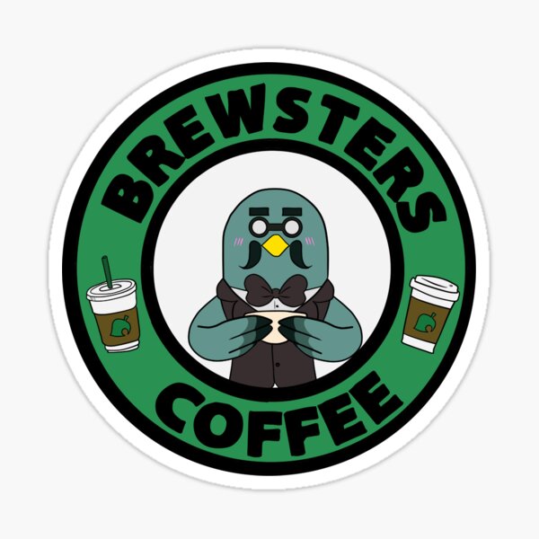 brewster animal crossing logo redbubble