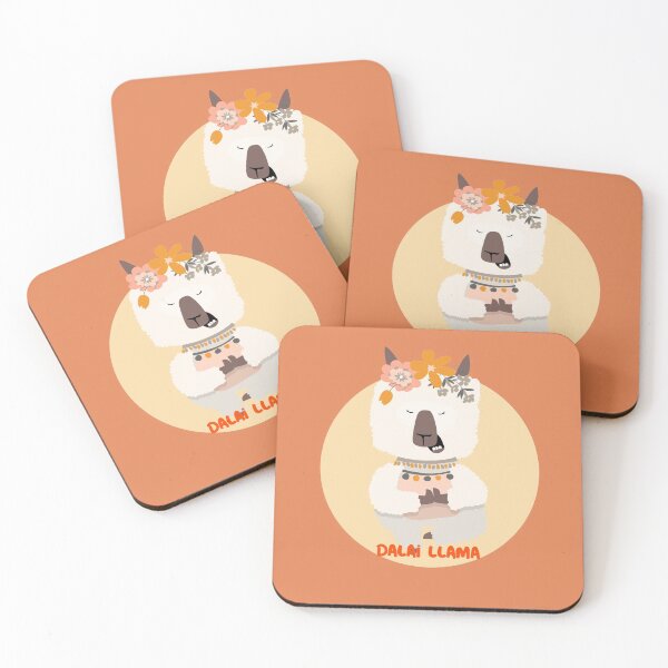 Item preview, Funny Dalai Llama- Doing Yoga designed and sold by EvaWolf.
