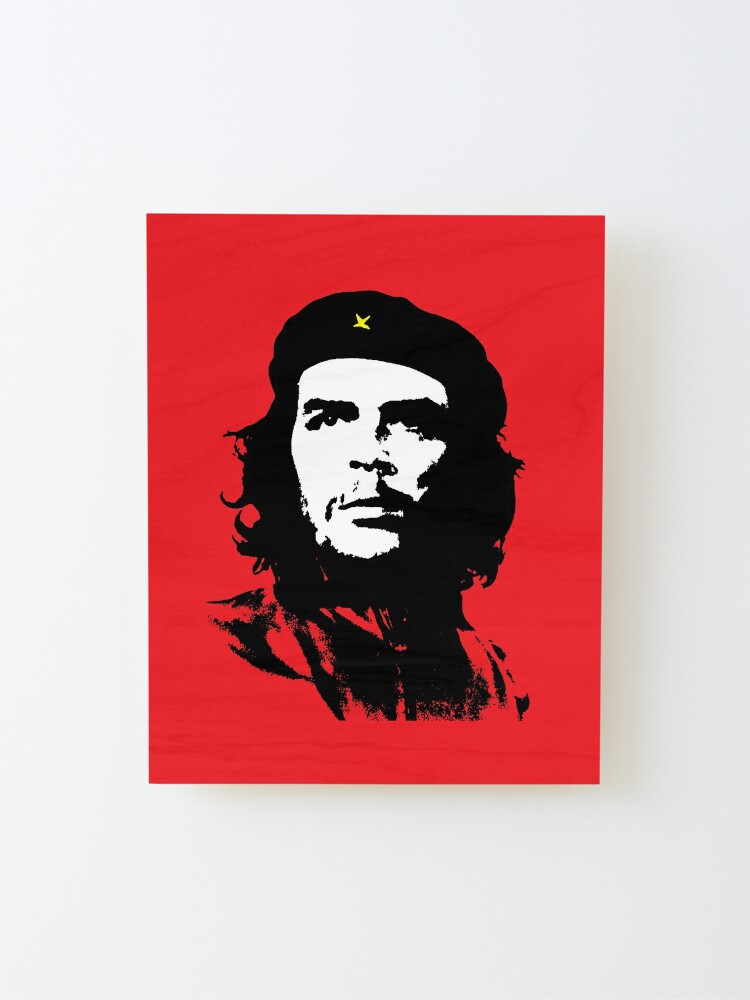Portrait of Ernesto Che Guevara Recessed Framed Print by