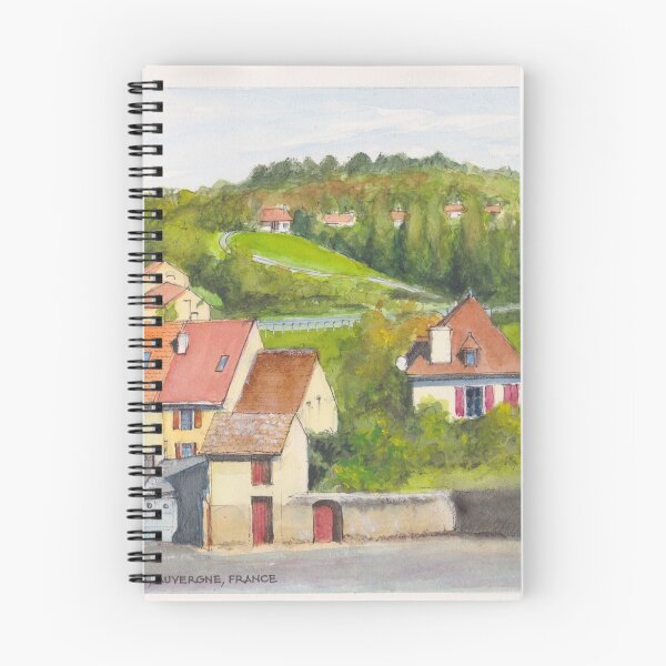 Item preview, The French village of Billy in the Auvergne designed and sold by Dai Wynn Fine Art.