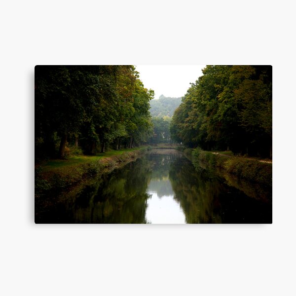 Canal Canopy Canvas Print