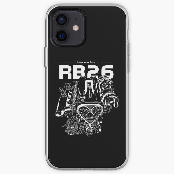 RB26DETT Engine - Skyline GTR iPhone Soft Case