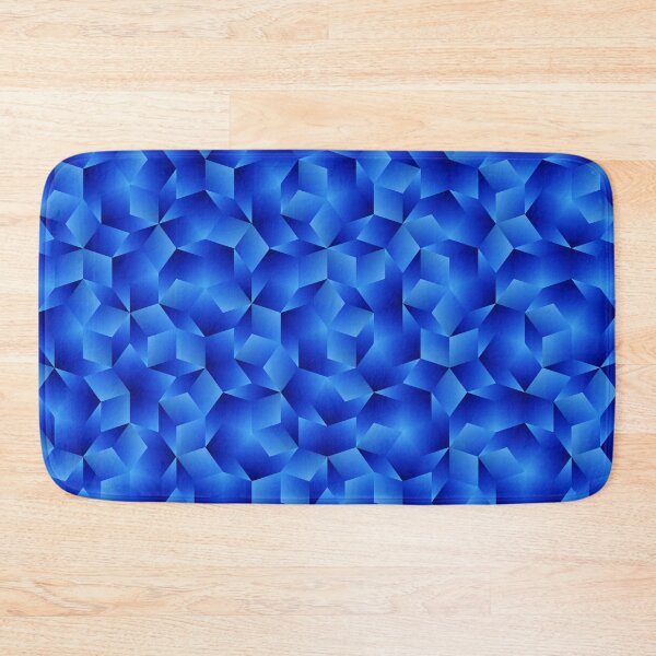 Item preview, Blue 3D cubes designed and sold by ivanoel.