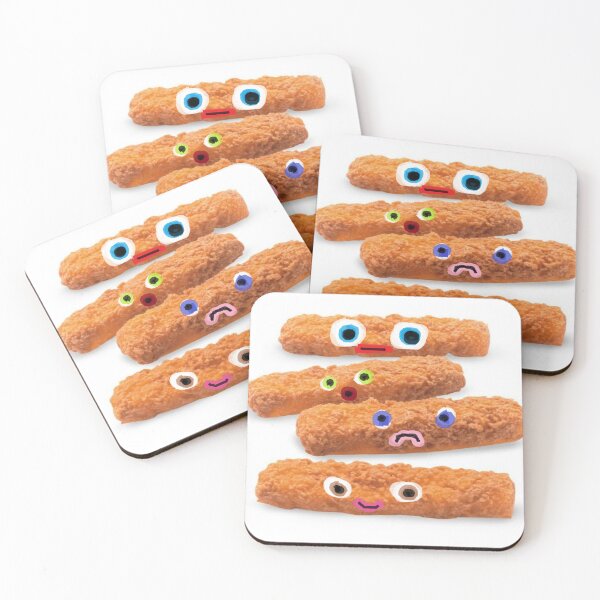 Item preview, fish sticks with faces designed and sold by noranp.