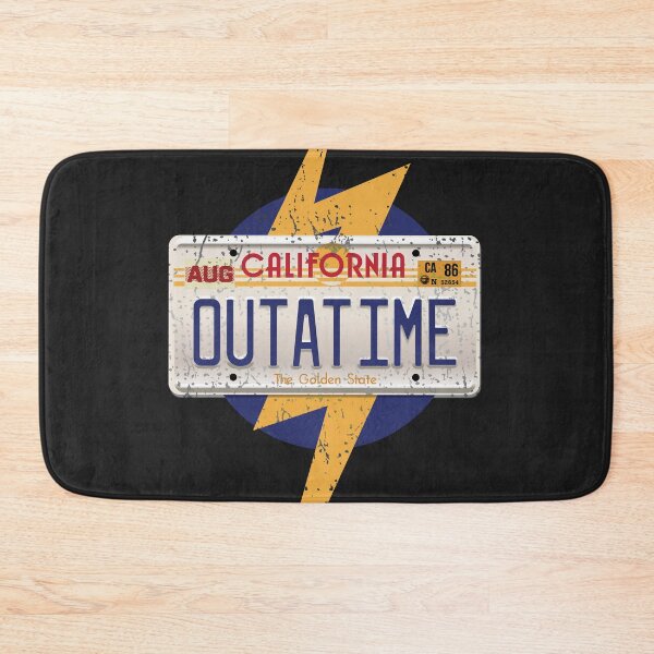 Item preview, OUTATIME Back to the Future License Plate designed and sold by OwlishArts.