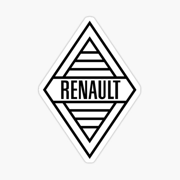 Sticker vintage logo Renault Sticker