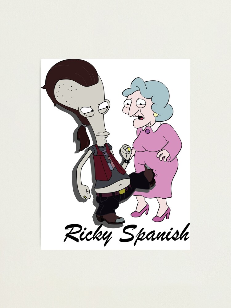 American Dad Roger Ricky Spanish Photographic Print For Sale By