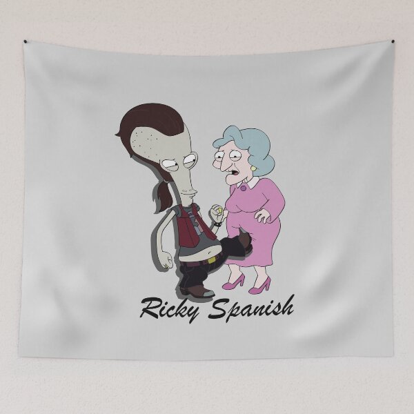 Item preview, American Dad Roger Ricky Spanish designed and sold by olivia-krig.