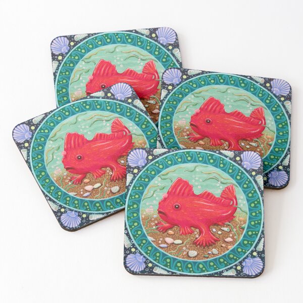 Item preview, Endangered Species: Red Handfish designed and sold by Soozie Wray.