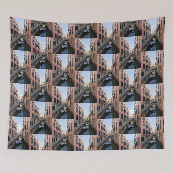 Item preview, Classic Venetian - Elegant Private Bridges on Rio de San Zanivoro Fondamenta Rimedio designed and sold by Georgia Mizuleva.