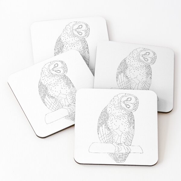 Item preview, Barn Owl designed and sold by nolessjess.