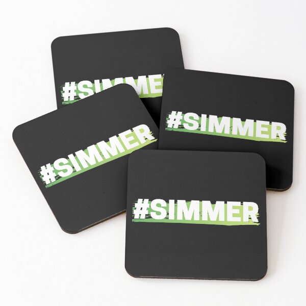 Item preview, #SIMMER in white designed and sold by simplysimmer.
