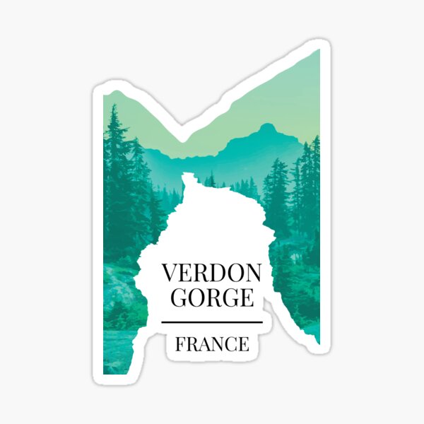Item preview, Verdon Gorge - France designed and sold by Moritz Schwäble.