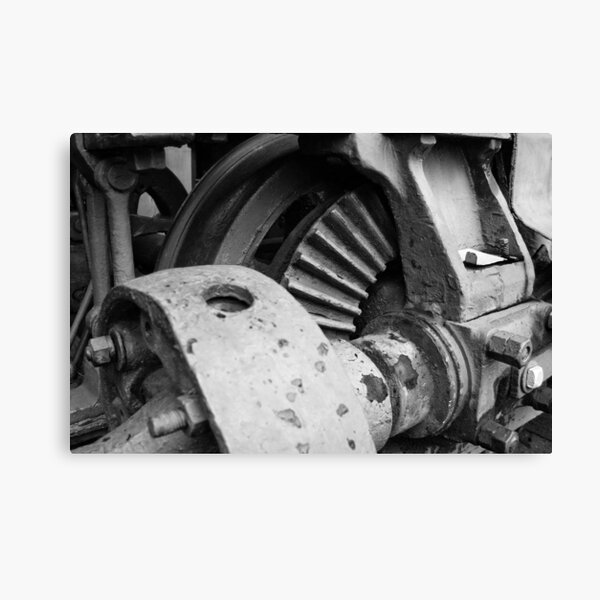 Steam Logging Engine, Portland, Oregon Canvas Print