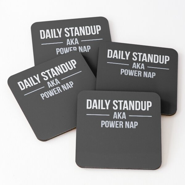 Item preview, Developer Daily Standup aka Power Nap designed and sold by bliptee.