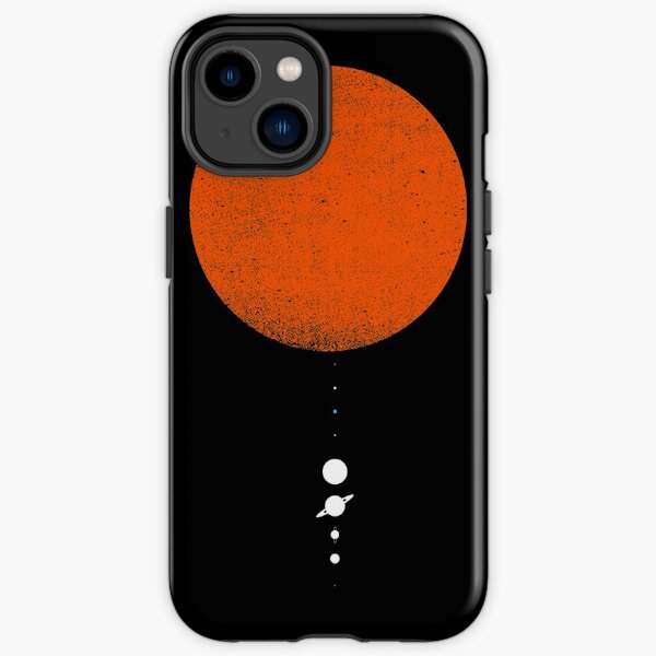 Minimal Solar System iPhone Tough Case