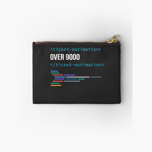Item preview, Developer Ticket Estimation Over 9000 designed and sold by bliptee.