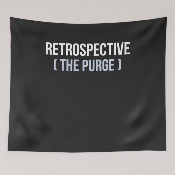 Item preview, Developer Retrospective (The Purge) designed and sold by bliptee.