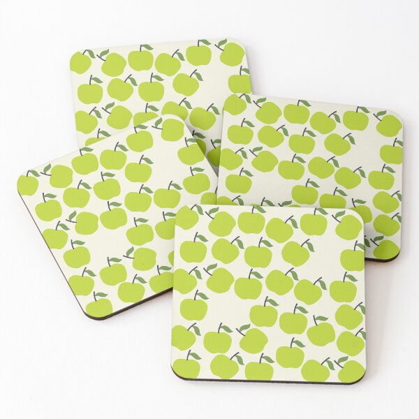 Item preview, Green Apple Pattern designed and sold by kapotka.