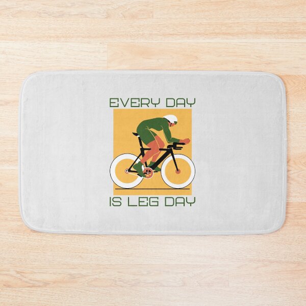 Item preview, Cycling_Every day is leg day designed and sold by mcamedia.