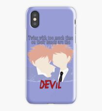 Twins with too much time on their hands iPhone Case