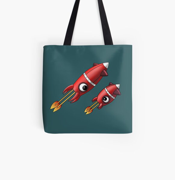 Squizzlers on the move All Over Print Tote Bag