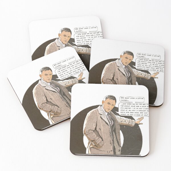 Item preview, Knives Out - Donut/Doughnut Quote designed and sold by SHOT CLASSICS.